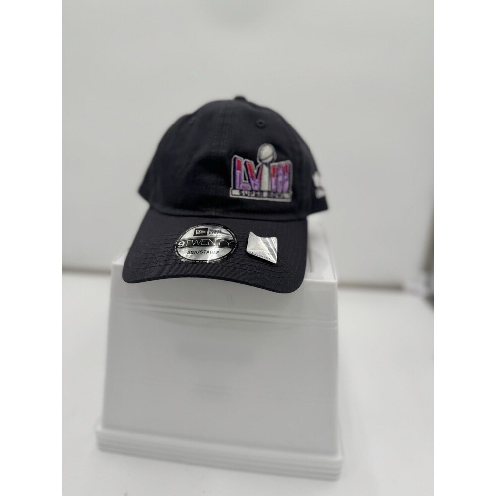 Super Bowl Hat LVIII 58 USAA Promo 9Twenty Strap Back Hat New Era Chiefs V 49ers